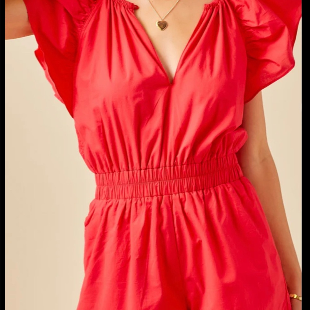 Flutter Sleeve Romper - image 2